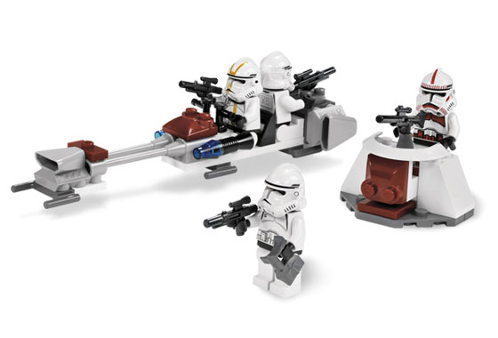 Clone troopers pack de combat (Clone Troopers Battle Pack)