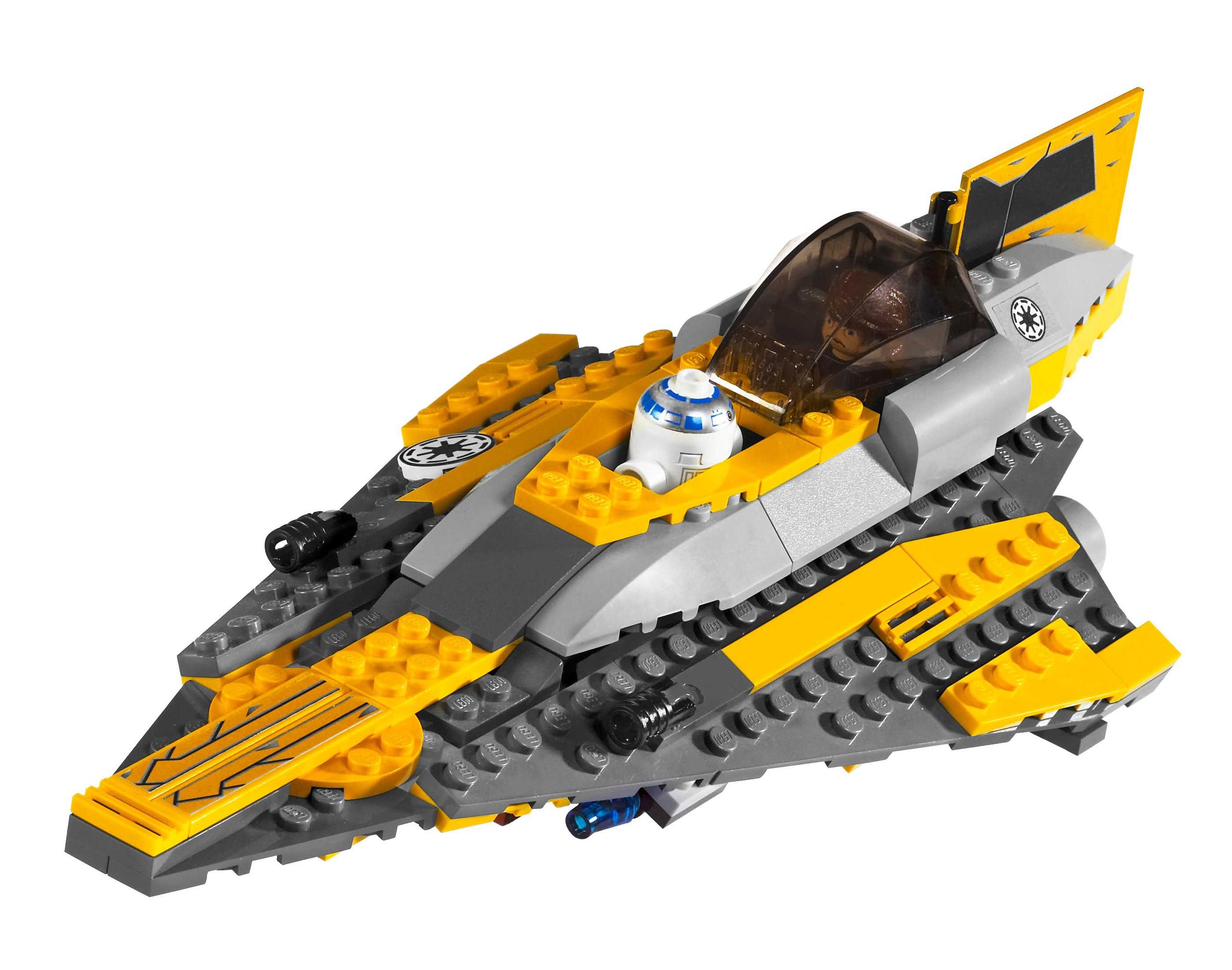Anakin's jedi chasseur stellaire clone wars (Anakin's Jedi Starfighter Clone Wars White Box)