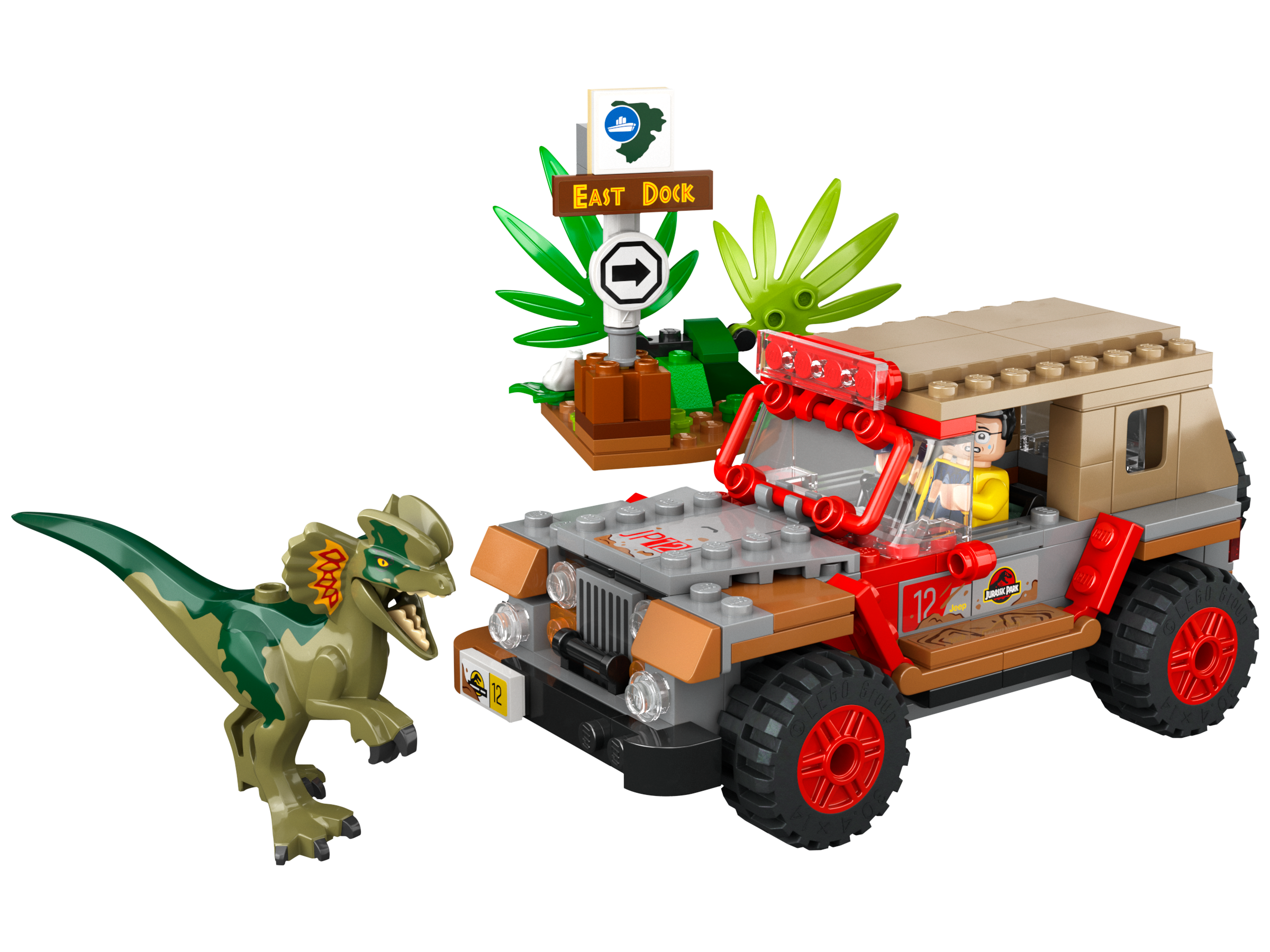 Dilophosaurus embuscade (Dilophosaurus Ambush)