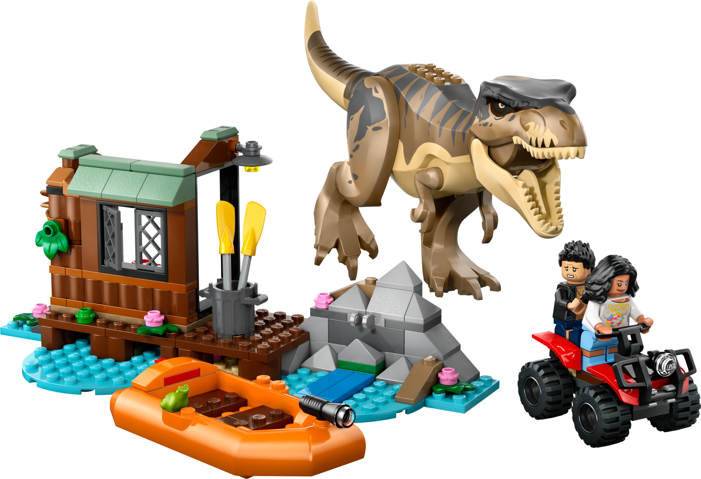 T. rex river escape (T. rex River Escape)