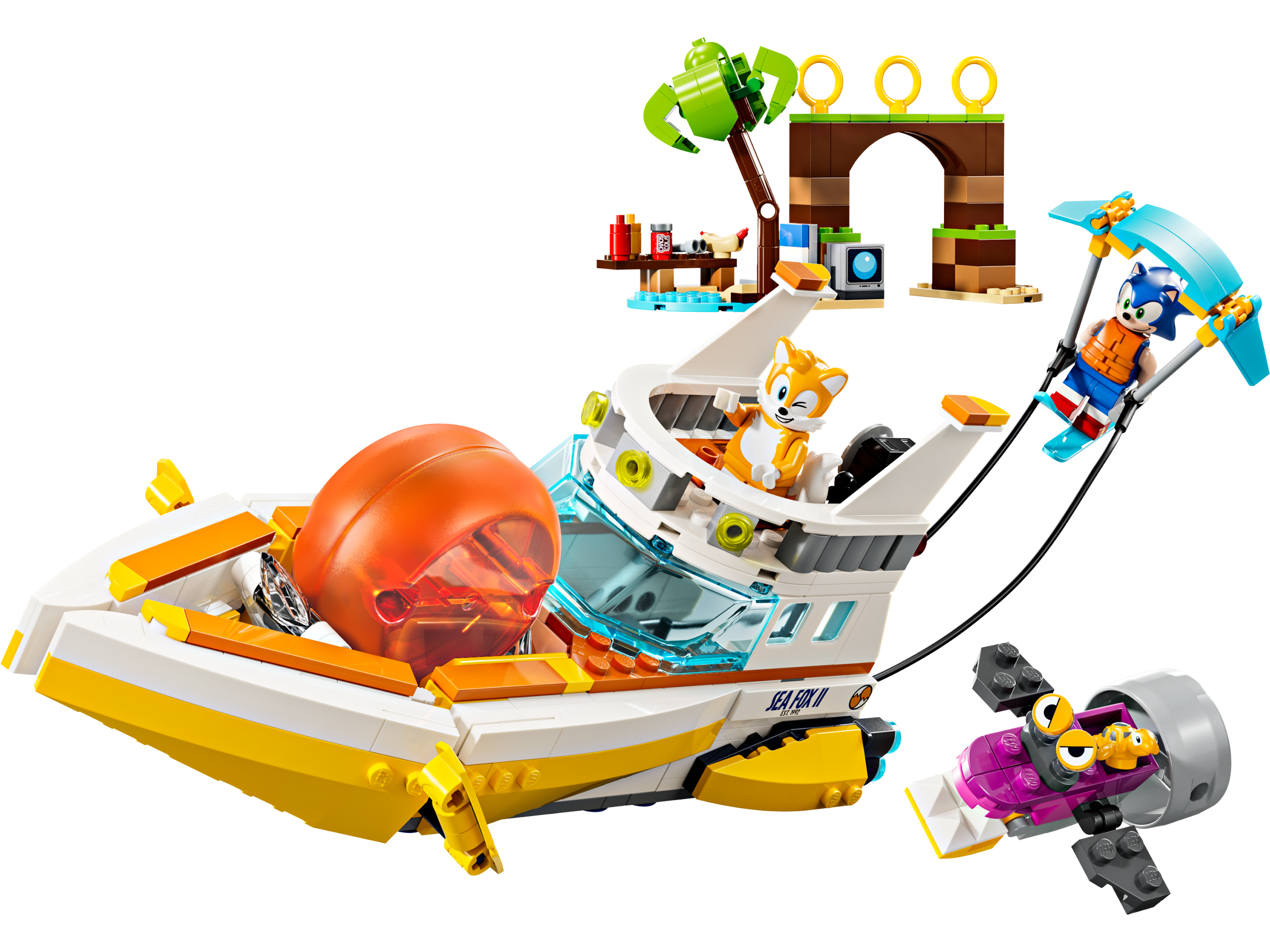 Bateau d'aventure de Tails (Tails' Adventure Boat)