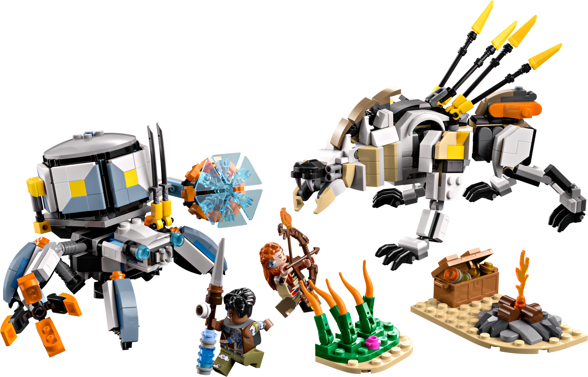 Aloy & Varl vs. Shell-Walker & Sawtooth