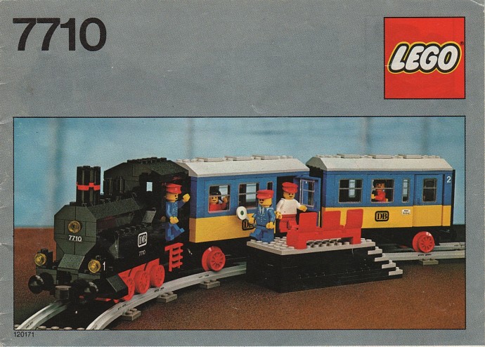 Train à vapeur pour passagers (Push-Along Passenger Steam Train)