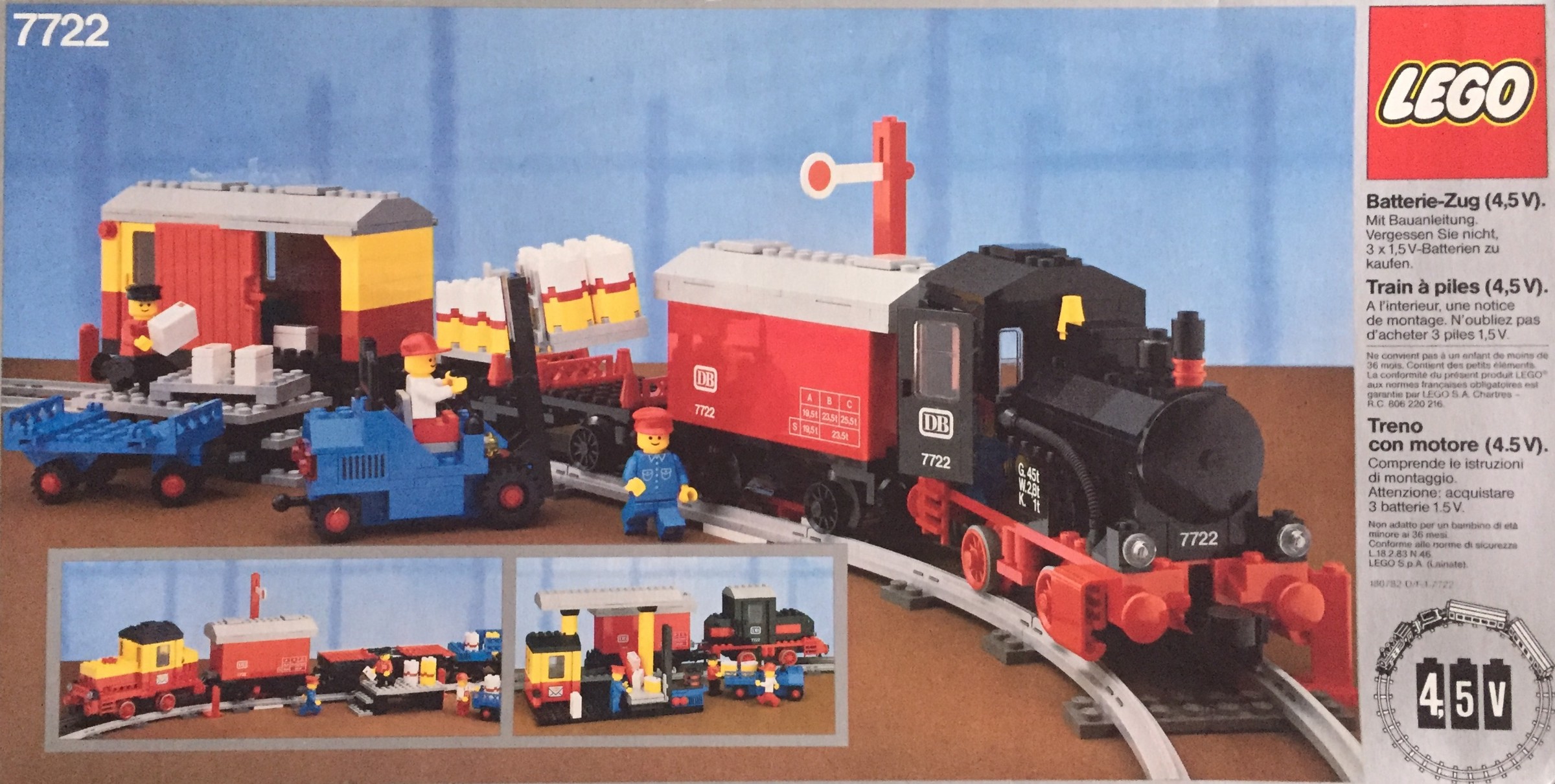 Train de marchandises à vapeur (Steam Cargo Train)