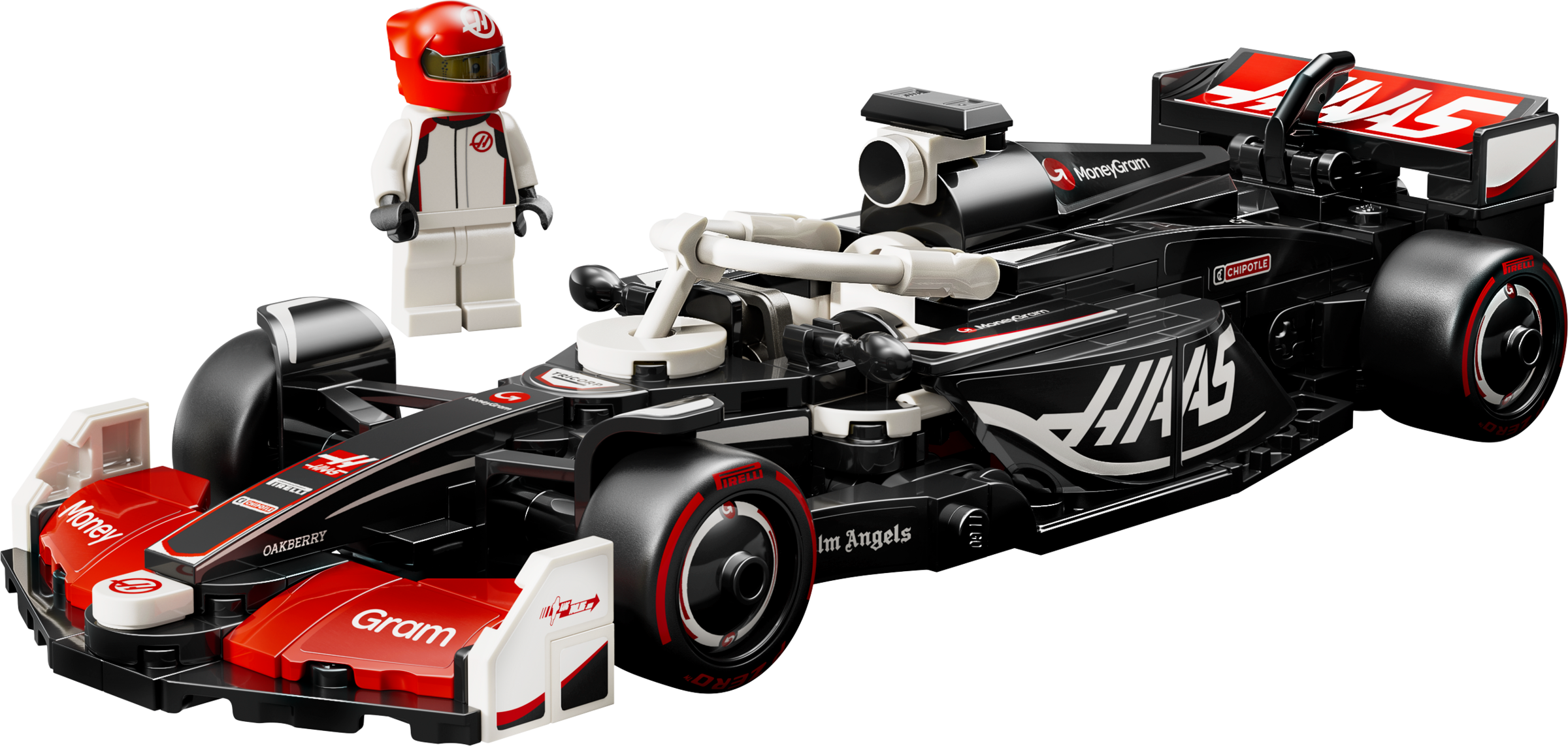 Moneygram haas f1 team vf-24 voiture de course (MoneyGram Haas F1 Team VF-24 Race Car)