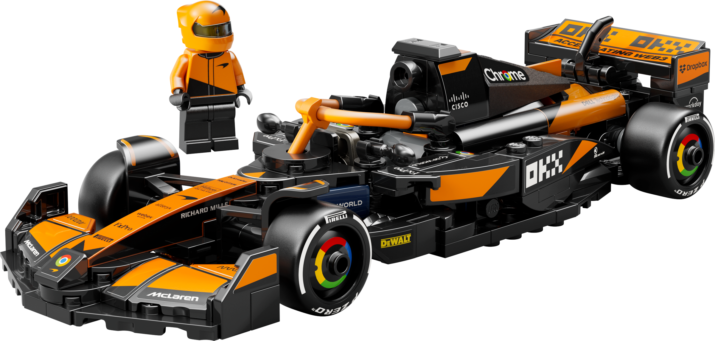 McLaren F1 Team MCL38 Race Car