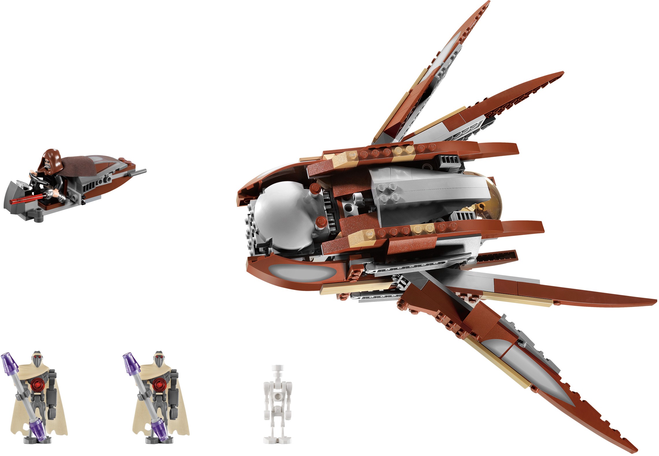 Le navigateur solaire du Comte Dooku (Count Dooku's Solar Sailer)