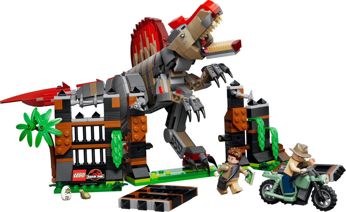 Spinosaurus dinosaure évasion (Spinosaurus Dinosaur Escape)