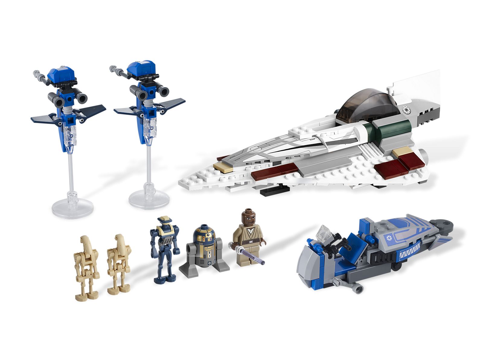 Le Jedi chasseur stellaire de Mace Windu (Mace Windu's Jedi Starfighter)