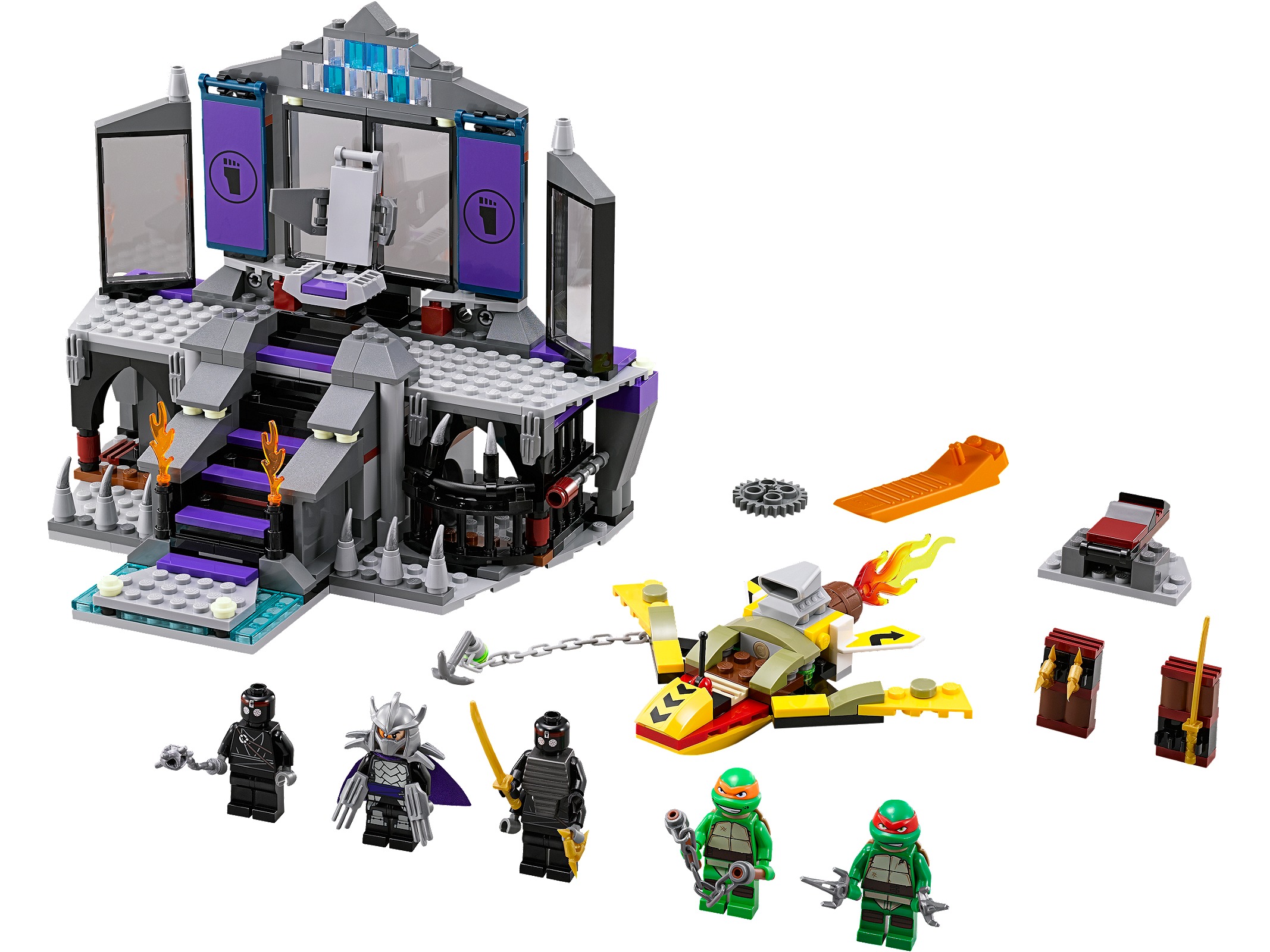 Sauvetage de l'antre du destructeur (Shredder's Lair Rescue)
