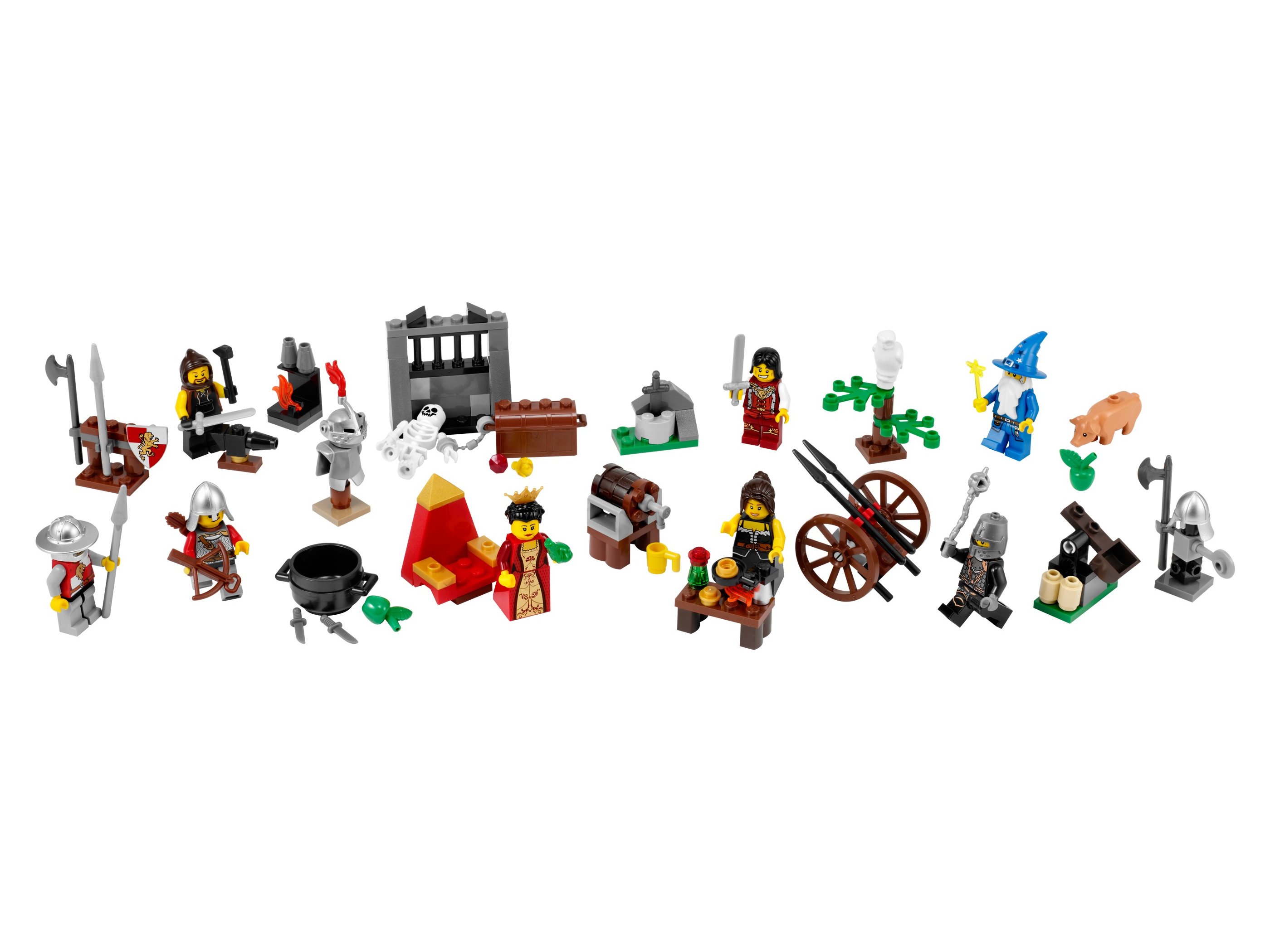 Château calendrier de l'avent 2010 (royaumes) (Castle Advent Calendar 2010 (Kingdoms))