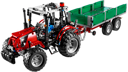 Tracteur avec remorque (Tractor with Trailer)