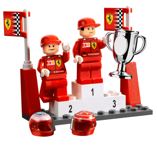 M. schumacher et r. barrichello (M. Schumacher and R. Barrichello)