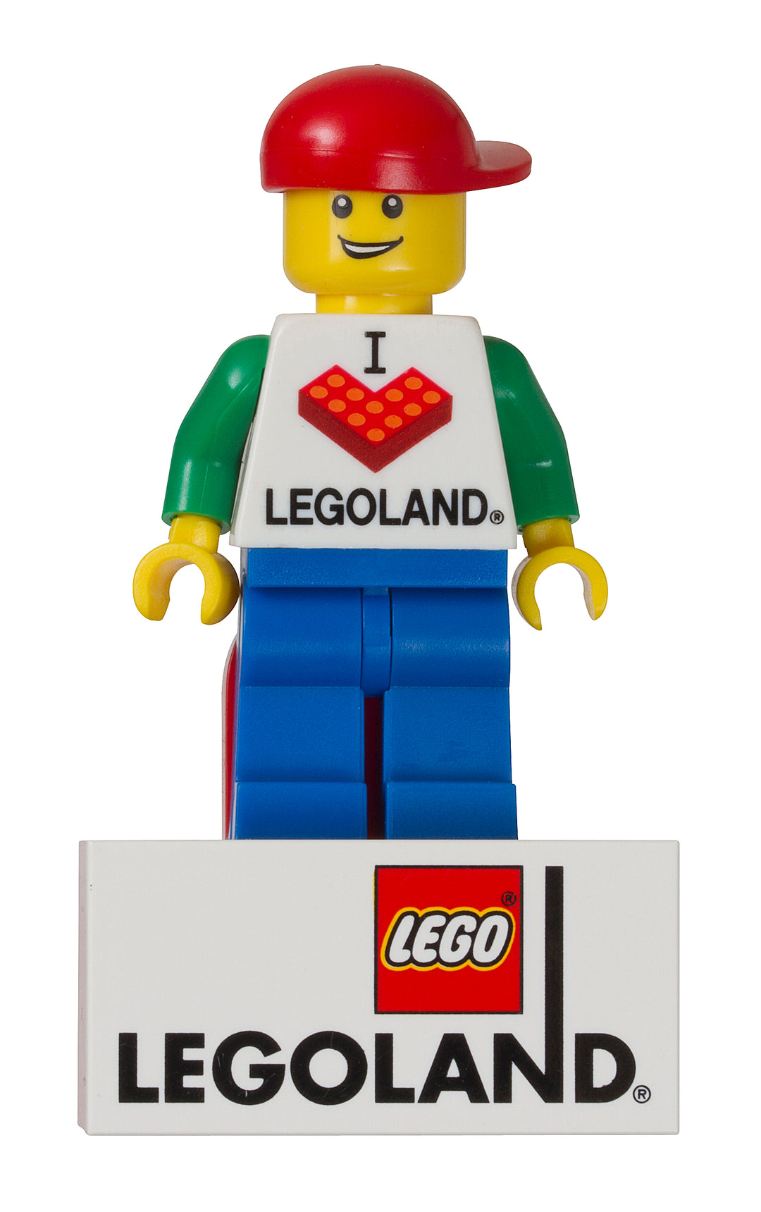 I [Heart] LEGOLAND Minifigure Magnet (Male)