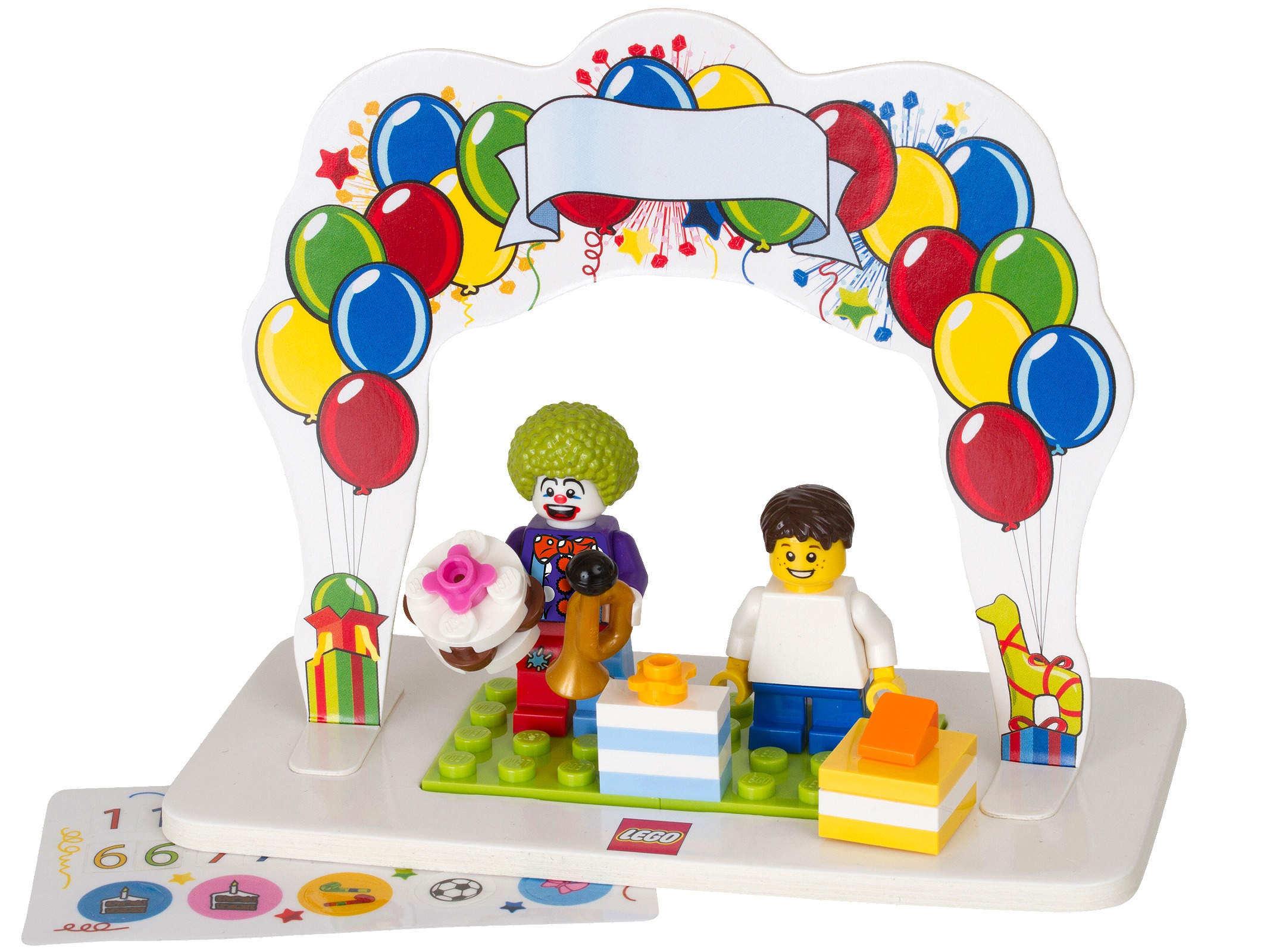 Ensemble d'anniversaire figurine (Minifigure Birthday Set)