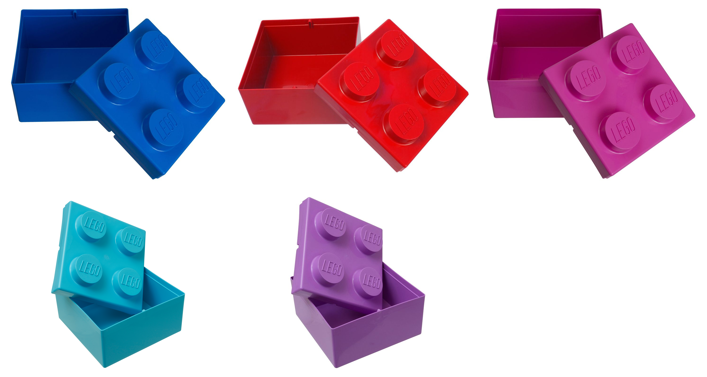 Storage Brick Box 2 x 2 (All Colors)