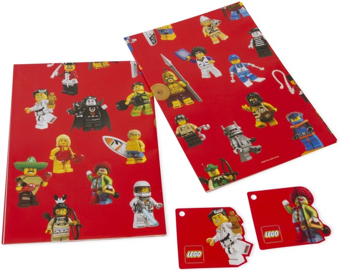 Minifigure Wrapping Paper
