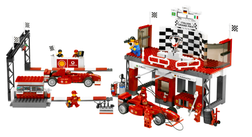 Ligne d'arrivée ferrari (Ferrari Finish Line)