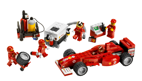 Arrêt carburant ferrari f1 (Ferrari F1 Fuel Stop)