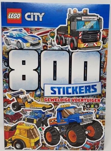 Ville: 800 autocollants geweldige voertuigen (City: 800 Stickers Geweldige Voertuigen)