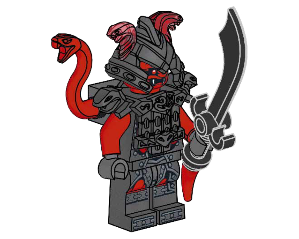 Guerrier Vermillion (Vermillion Warrior)