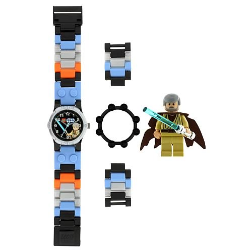 Obi-Wan Kenobi montre avec jouet à construire (Obi-Wan Kenobi Watch with Buildable Toy)
