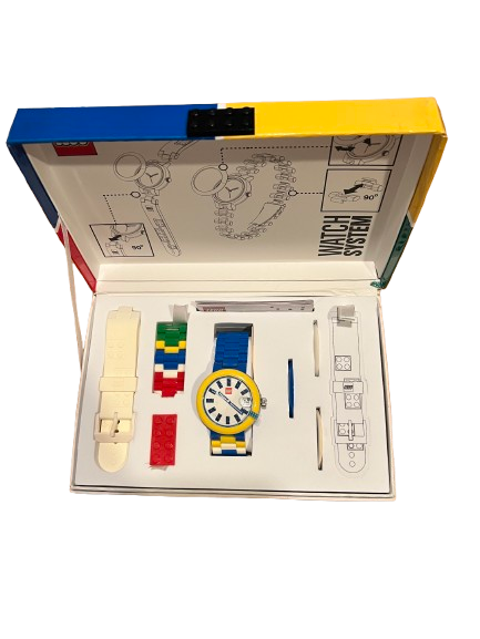Watch Set, Brick Blue/White