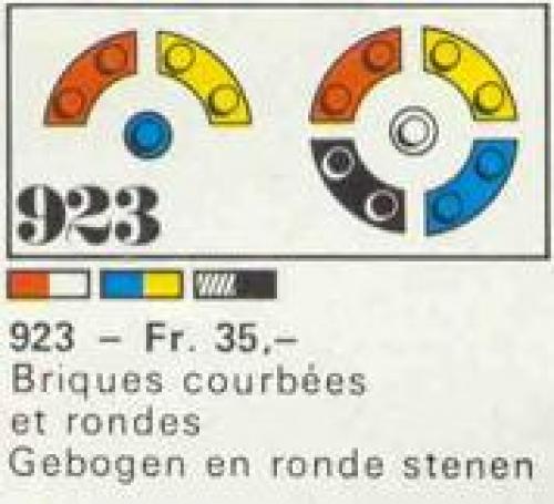 50 briques, courbées et rondes (50 bricks, curved and round)