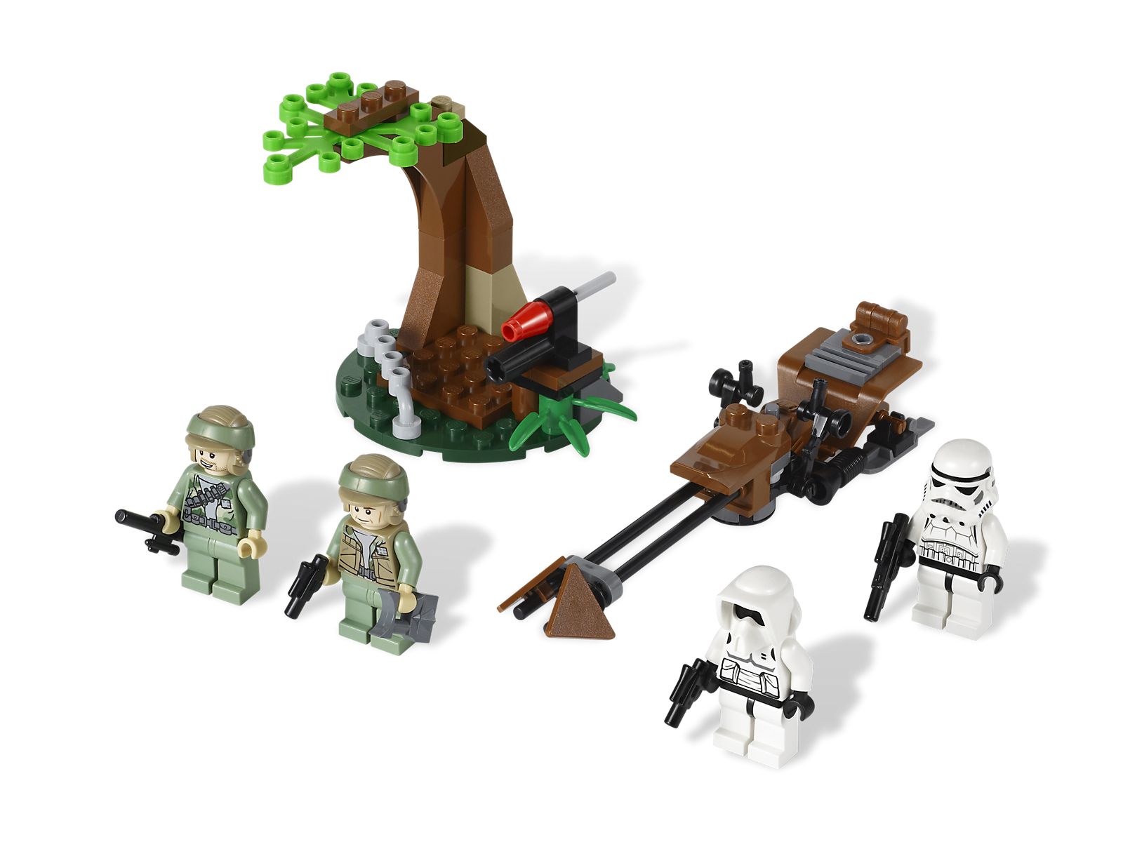 Endor Rebel Trooper & Imperial Trooper pack de combat (Endor Rebel Trooper & Imperial Trooper Battle Pack)