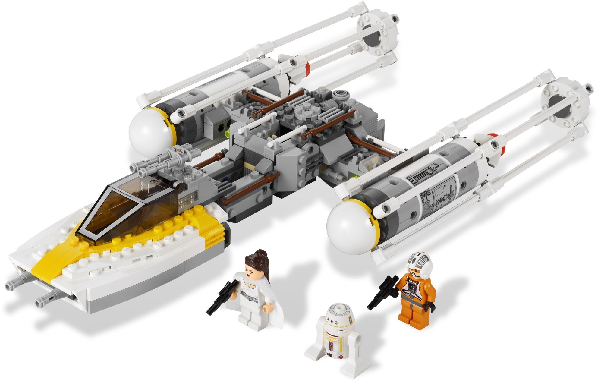Le chasseur Y-wing de Gold Leader (Gold Leader's Y-wing Starfighter)