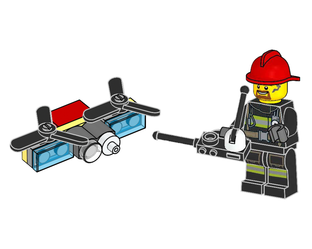 Bobby brenner et extincteur drone (Bobby Brenner and Extinguishing Drone)