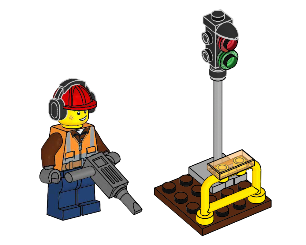 Constructeur et feux de circulation (Builder and Traffic Light)