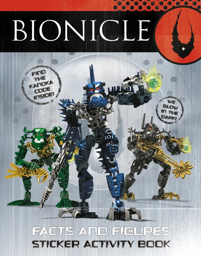 Bionicle: faits et chiffres: livre d'activités autocollant (BIONICLE: Facts and Figures: Sticker Activity Book)
