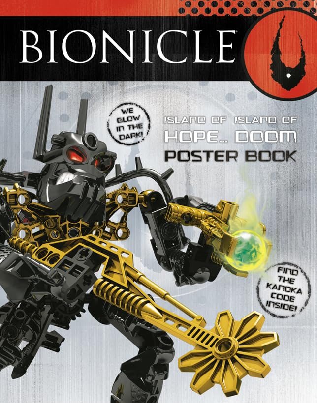 Bionicle: l'île de l'espoir... l'île du malheur: poster book (BIONICLE: Island of Hope... Island of Doom: Poster Book)