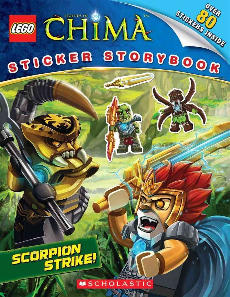 Les légendes de chima: scorpion strike: autocollant storybook (Legends of Chima: Scorpion Strike: Sticker Storybook)