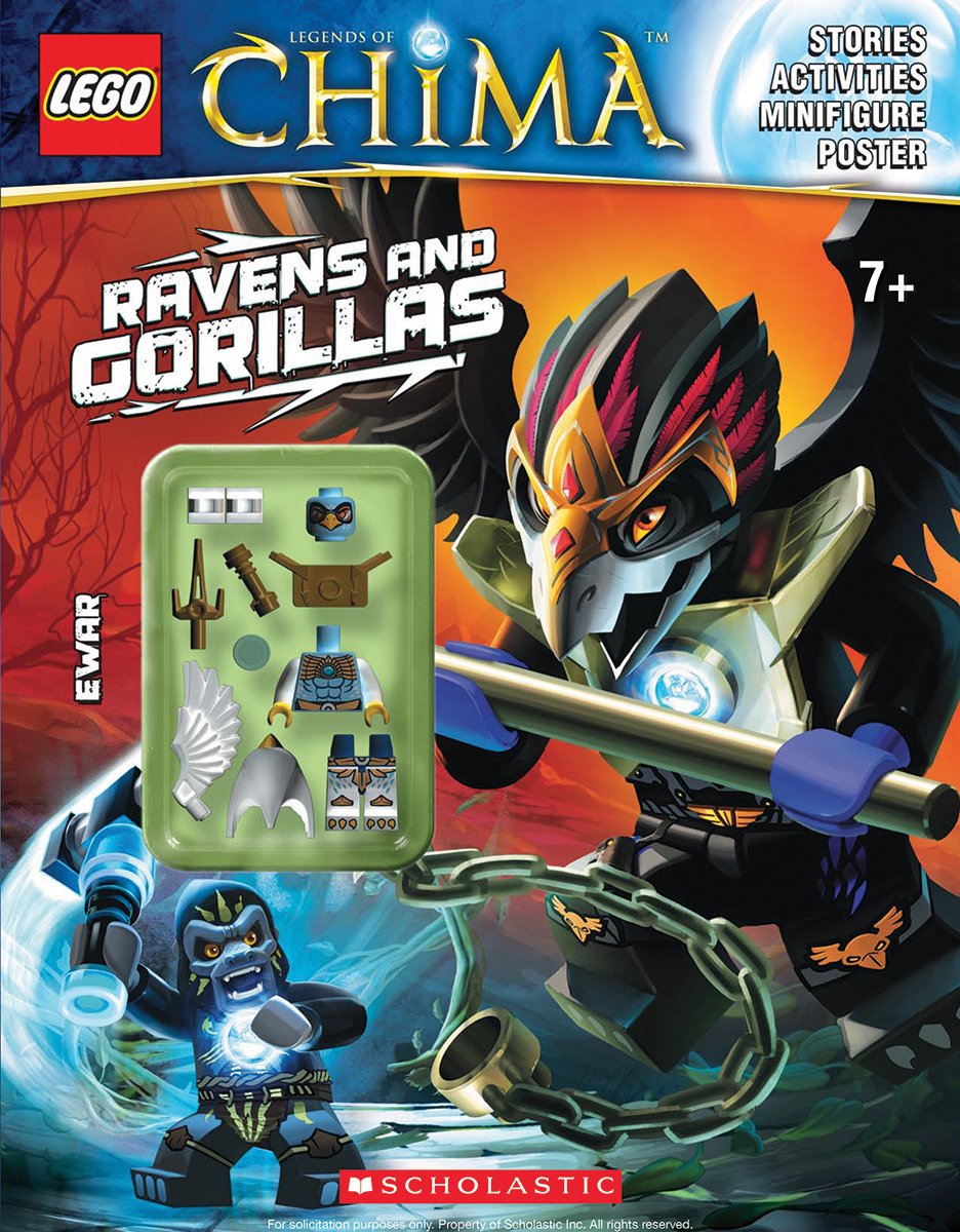 Légende de chima: corbeaux et gorilles (Legend of Chima: Ravens and Gorillas)