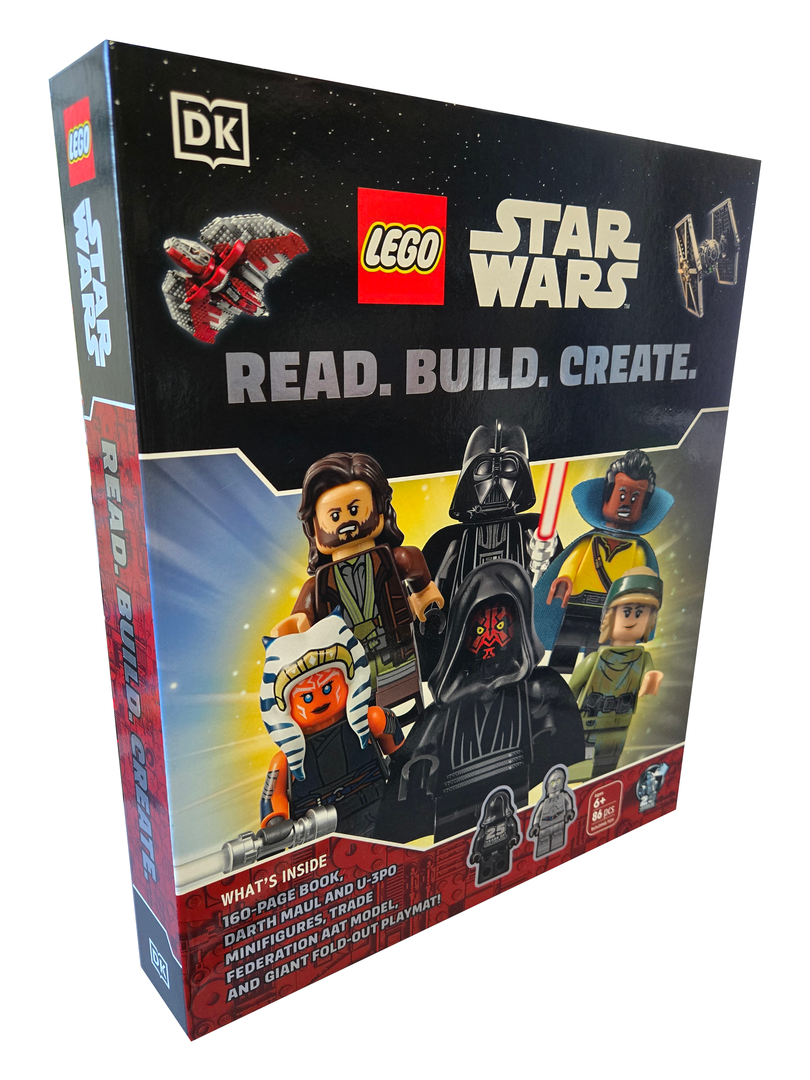 Star Wars: lire. construire. créer. (Star Wars: Read. Build. Create.)