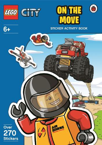 Ville: en mouvement: carnet d'activités autocollant (City: On The Move: Sticker Activity Book)