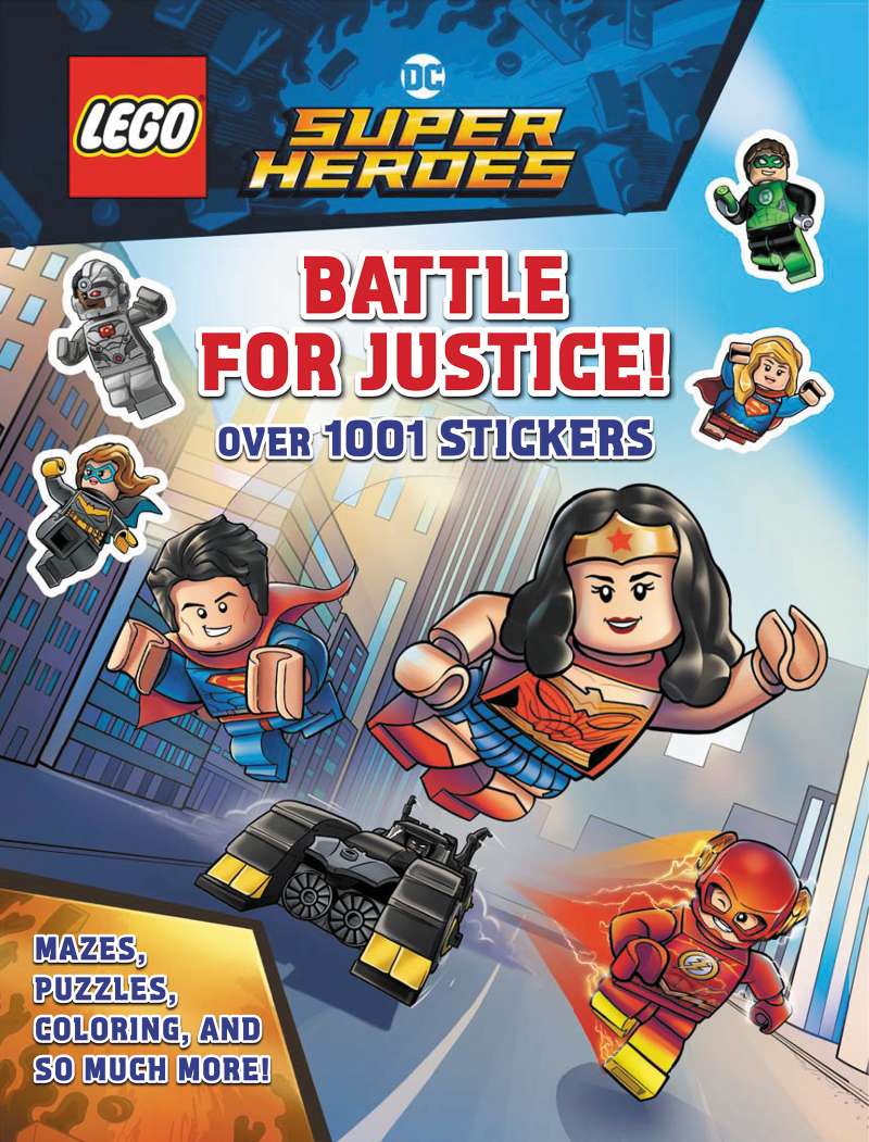 DC Comics Super Heroes: Battle for Justice: Over 1001 Stickers