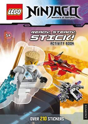 Ninjago: prêt, stable, bâton: livre d'activités (Ninjago: Ready, Steady, Stick: Activity Book)