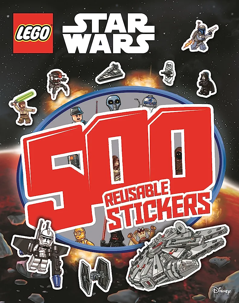 Star Wars: 500 autocollants réutilisables (Star Wars: 500 Reusable Stickers)