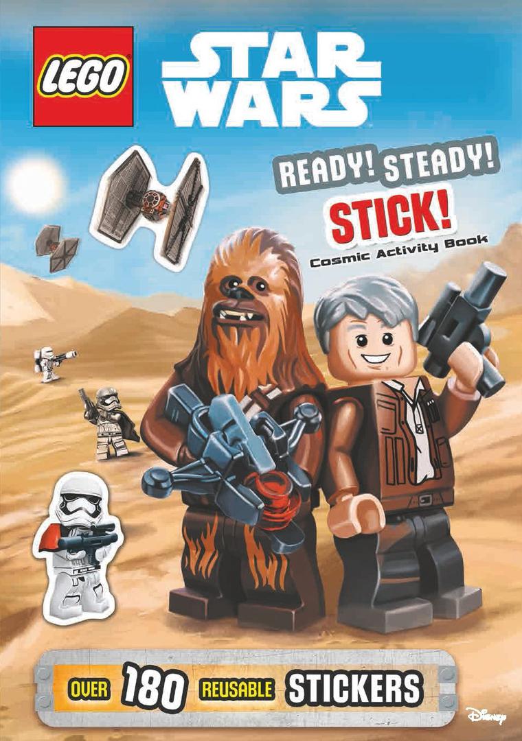 Star Wars: prêt, stable, bâton: livre d'activité cosmique (Star Wars: Ready, Steady, Stick: Cosmic Activity Book)