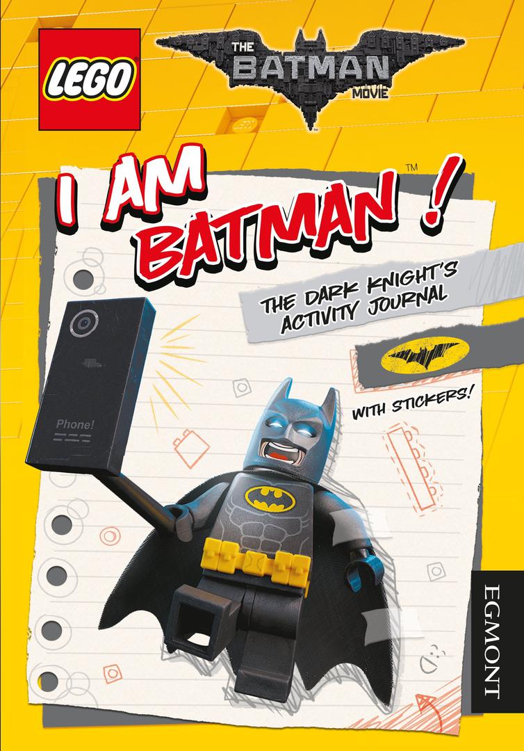 Le film LEGO Batman: je suis Batman: le journal d'activité du chevalier noir (The LEGO Batman Movie: I Am Batman: The Dark Knight's Activity Journal)