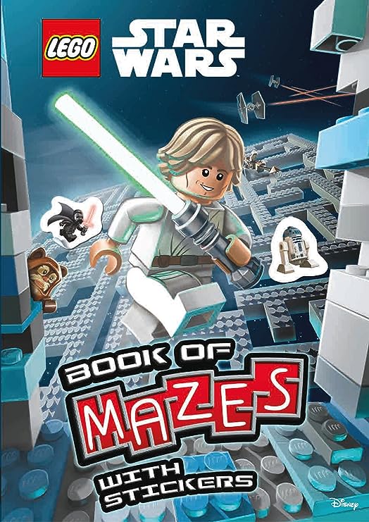 Star Wars: le livre des labyrinthes: avec des autocollants (Star Wars: Book of Mazes: With Stickers)