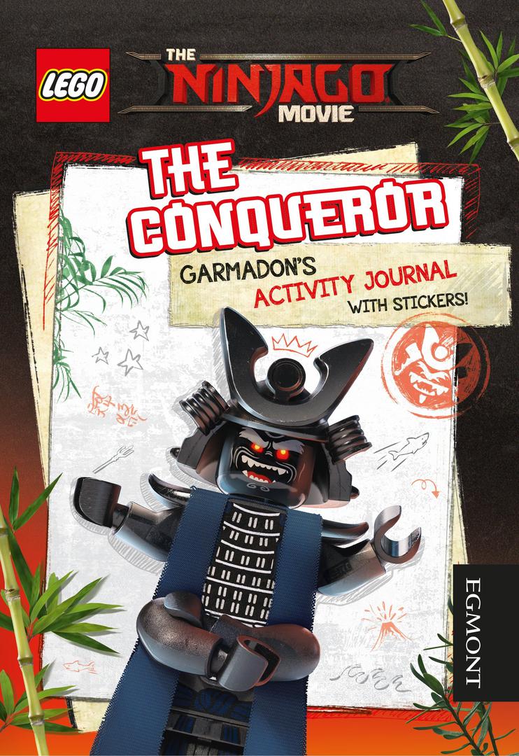 Le film LEGO Ninjago: le conquérant: le journal d'activités de Garmadon avec des autocollants (The LEGO Ninjago Movie: The Conqueror: Garmadon's Activity Journal with Stickers)