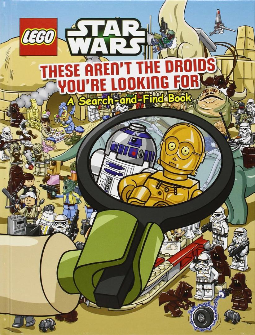 Star Wars: ce ne sont pas les droïdes que vous recherchez: un livre de recherche (Star Wars: These Aren't the Droids You're Looking For: A Search-and-Find Book)