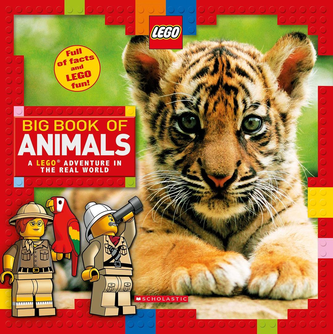 Grand livre des animaux: une aventure LEGO dans le monde réel (Big Book of Animals: A LEGO Adventure in the Real World)