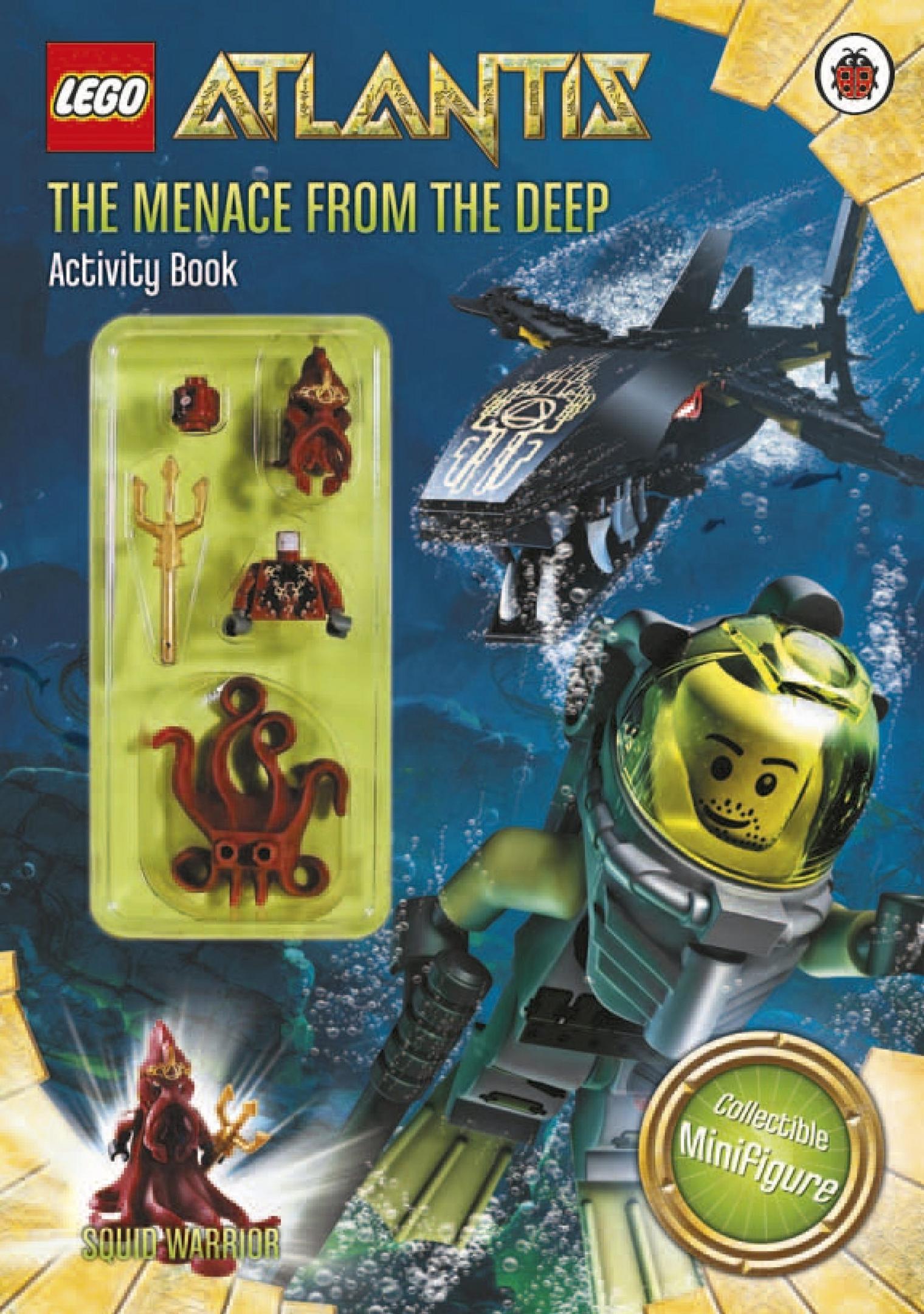 Atlantis: la menace des profondeurs - cahier d'activités (Atlantis: The Menace from the Deep - Activity Book)
