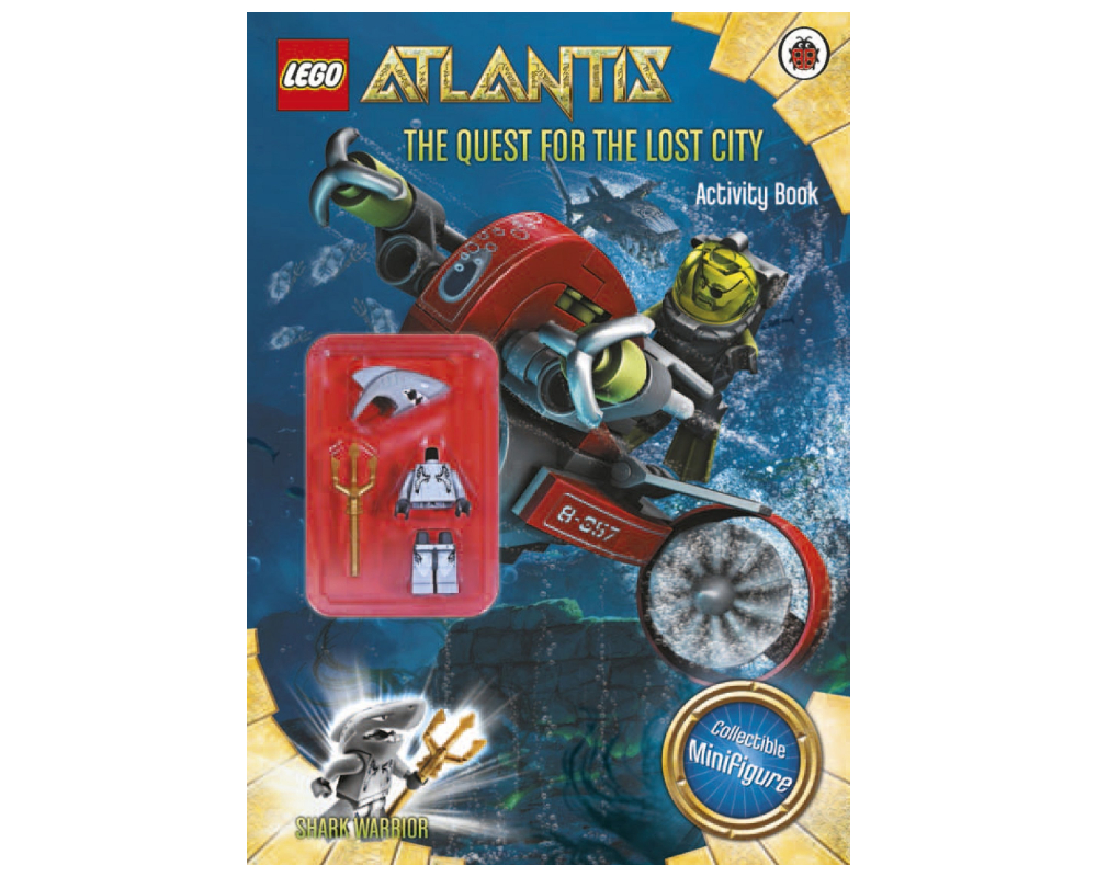 Atlantis: la quête de la ville perdue - cahier d'activités (Atlantis: The Quest For The Lost City - Activity Book)
