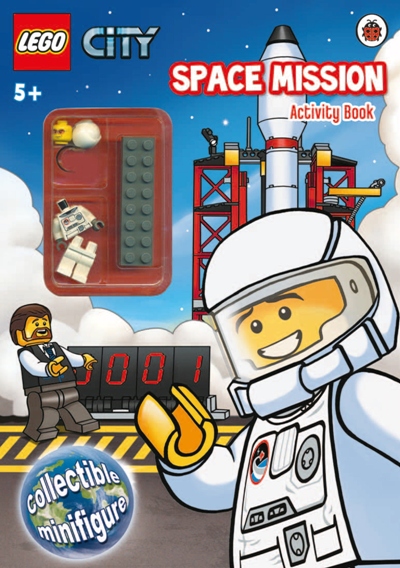 City: livre d'activités de la mission spatiale (City: Space Mission Activity Book)